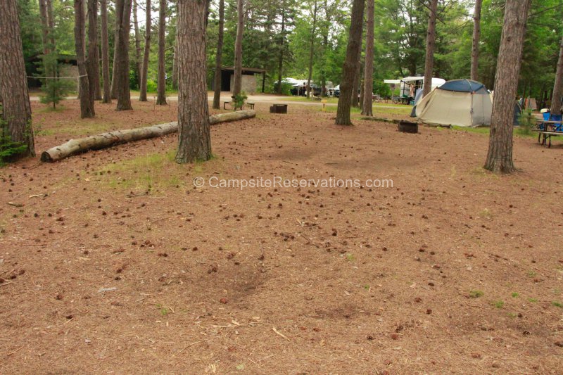 Photo Of Campsite 32 In Rock Lake Provincial Park Campground At Rock