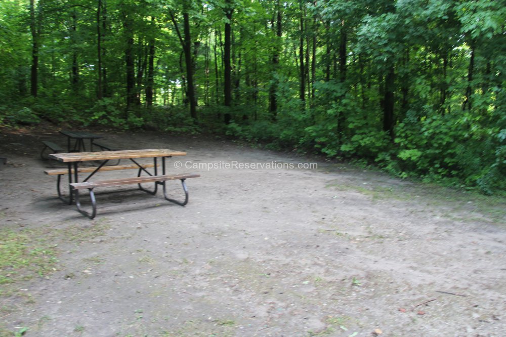 Photo Of Campsite 130 In Hilltop Campground At Bass Lake Provincial Park Ontario Canada