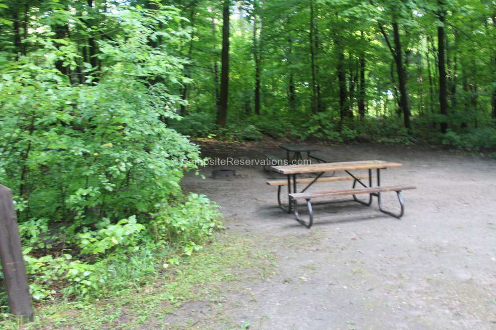 Photo Of Campsite 130 In Hilltop Campground At Bass Lake Provincial Park Ontario Canada