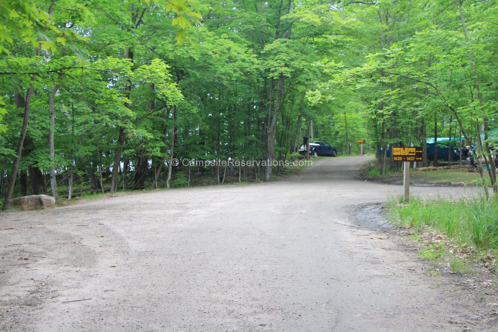 Lighthouse Point Campground at Killbear Provincial Park, Ontario, Canada