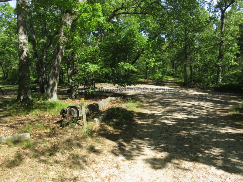 Group Campground At The Pinery Provincial Park Ontario Canada