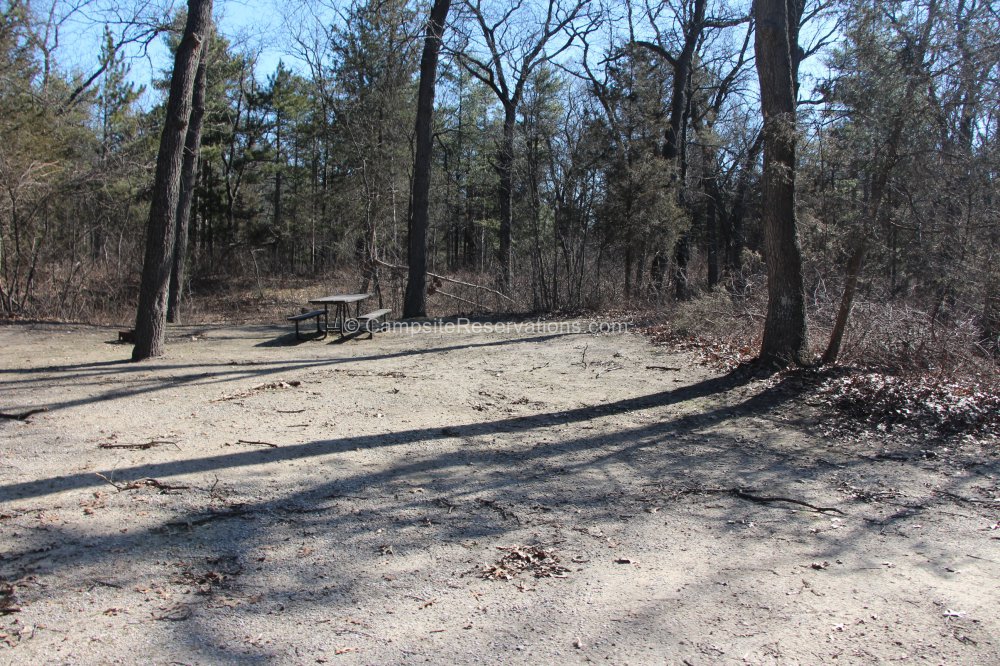 Photo of Campsite 260 in Dunes Campground at The Pinery Provincial Park ...