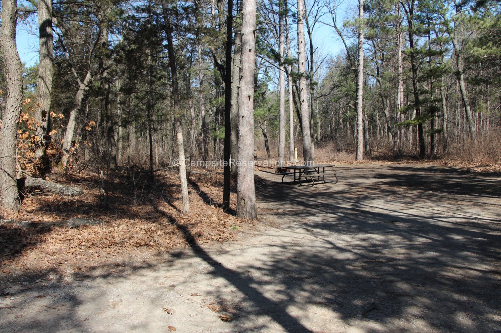 Photo of Campsite 277 in Dunes Campground at The Pinery Provincial Park ...