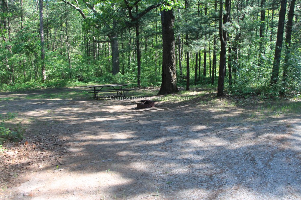 Campsite 631 in Riverside Campground at The Pinery Provincial Park ...