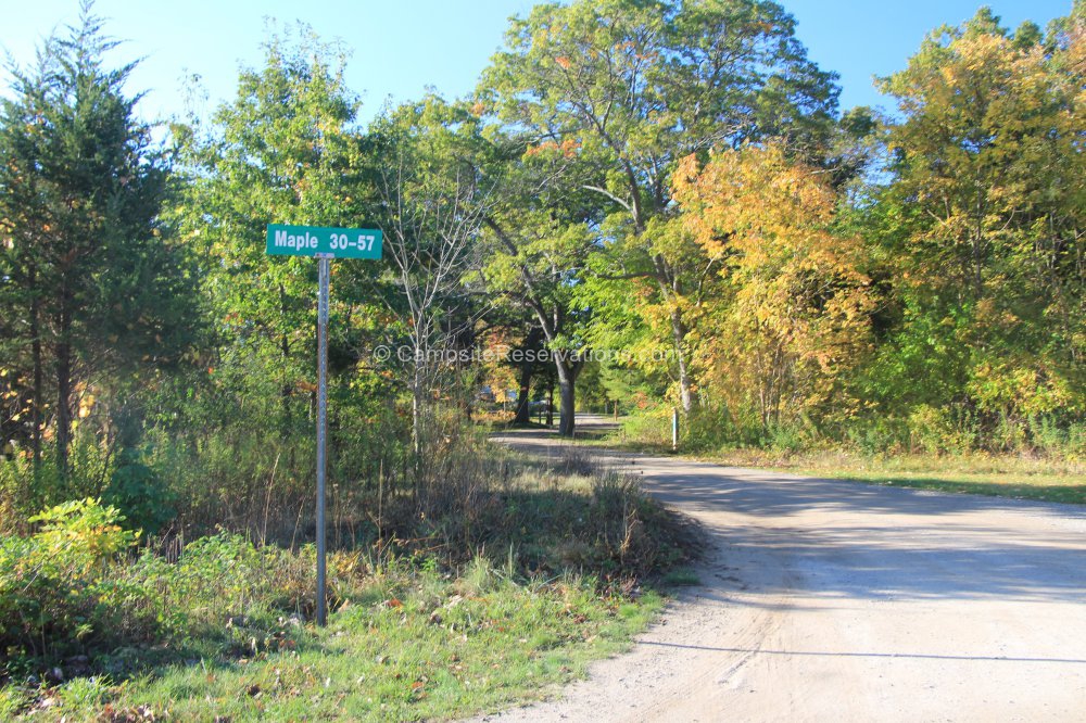 South Campground at Rondeau Provincial Park, Ontario, Canada