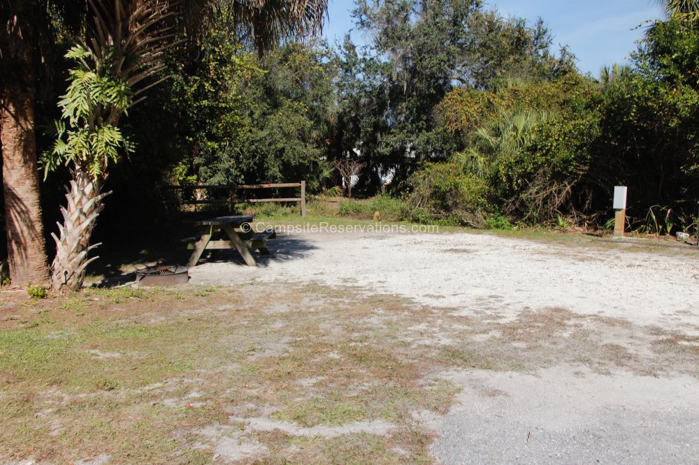 Photo of Campsite 27 in Lake Manatee State Park Campground at Lake ...