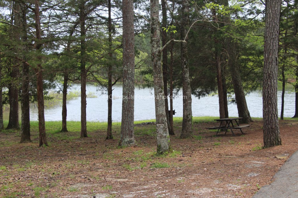 Campsite 50 in Tishomingo State Park Campground at Tishomingo State ...