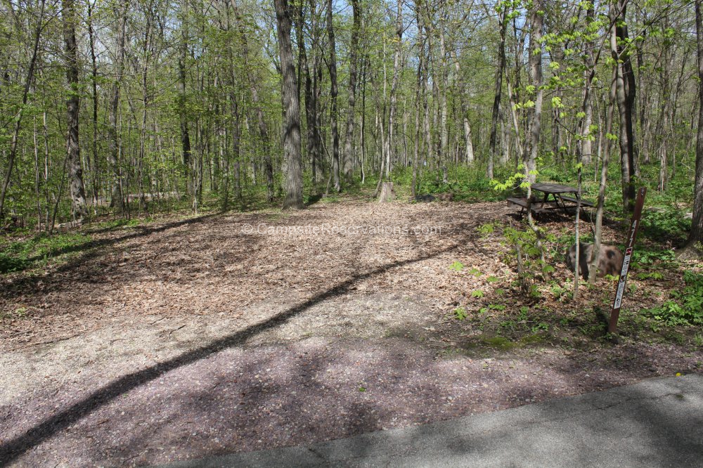 Photo of Campsite 477 in Ice Age Campground at Devil's Lake State Park ...